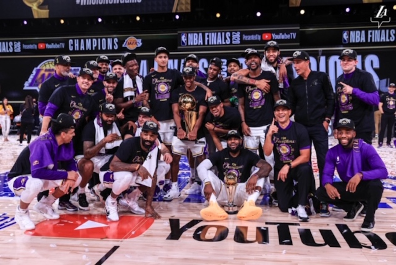 Lakers beat the Miami Heat to win NBA Championship