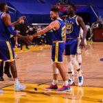 Warriors stun Utah Jazz on Curry’s 33rd birthday