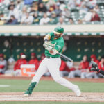 Cobb was almost perfect, A’s shutout by Angels 4-0