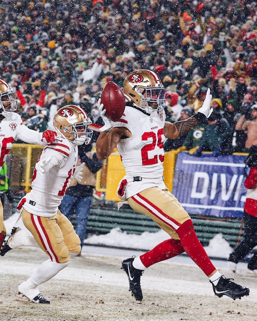 49ers advance to NFC Championship game after block punt