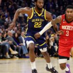 Warriors ground Rockets behind Wiggins season-high 36 points
