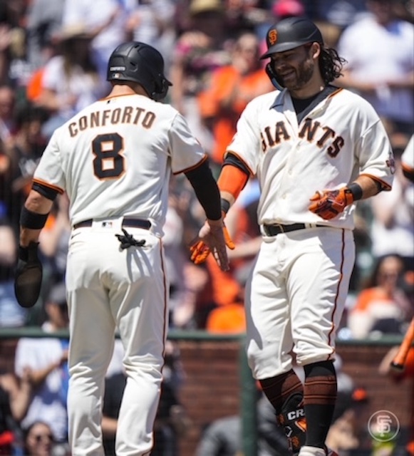 Giants give strong performance behind Webb and Crawford