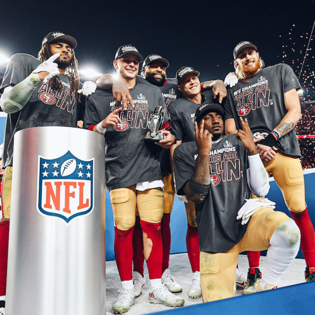 The 49ers punched their ticket to the Super Bowl